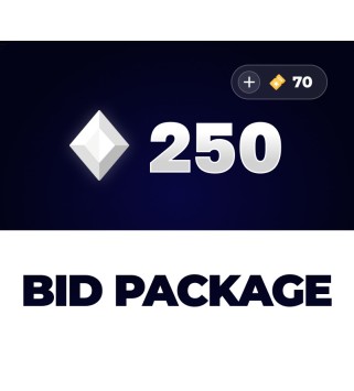 SkinAuctions 250 Bids + 70 Bonus Bids Package Key GLOBAL